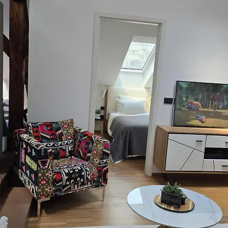 Appartamento Funky Stylish Penthouse Lubiana